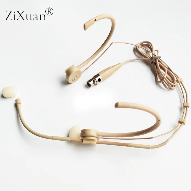 Складной мини головной убор микрофон с ушным креплением для Shure QLXD1 SLX1 LX1 ULX1 PGX1 UC1