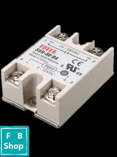 Бесплатная доставка FOTEK твердотельные реле SSR 80DA 80A 3 32VDC/24 380VAC|Реле| |
