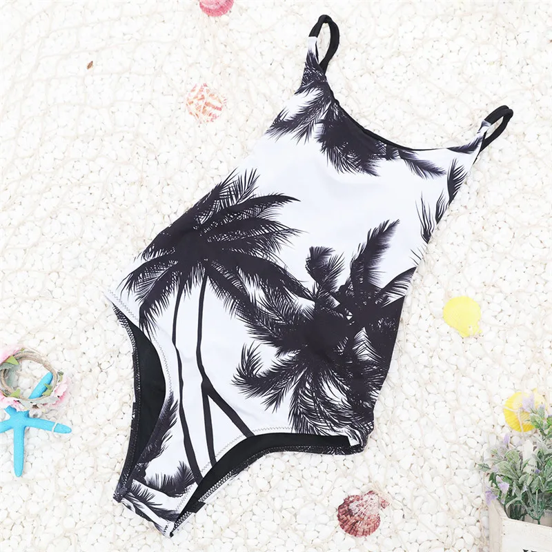 Сексуальный женский купальник с открытой спиной китайский пейзаж картина