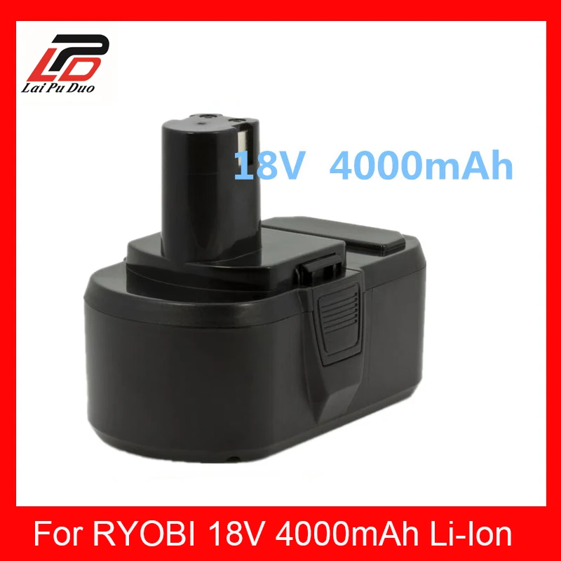Аккумулятор для электроинструмента RYOBI P104 4000 мАч BPL 1815 18151 BPL1820 P102 P103 P105 P106 P107|battery