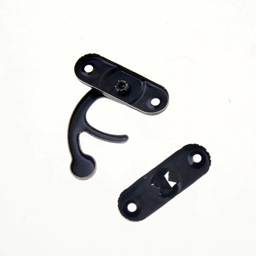 Бесплатная доставка 5 комплектов металлический крюк Коробка защелки застежка