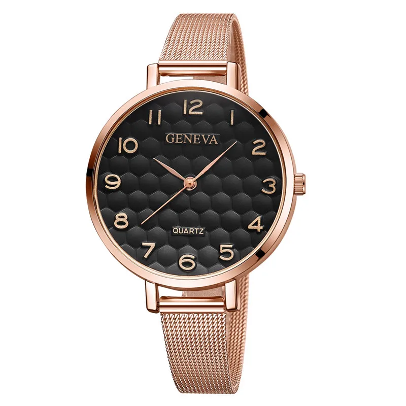 Rose Gold Erkek kol saati, женские стильные модные часы из розового золота, римские цифры, часы из нержавеющей стали с большим циферблатом, кварцевые спортивные часы XB40 - Цвет: Rose Gold