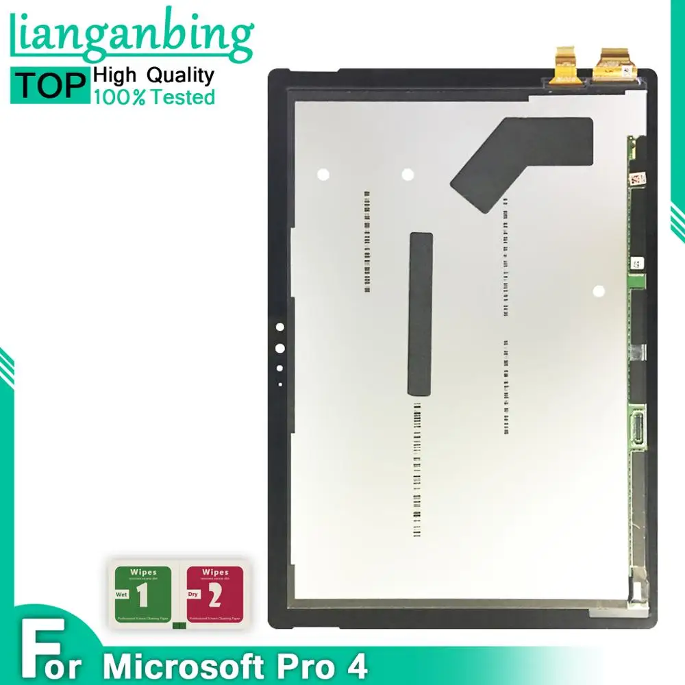 ЖК дисплей для Microsoft Surface Pro 4 Pro4 1724 экран дигитайзер сенсорная панель стекло в