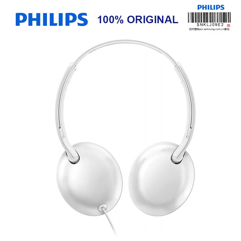 Philips SHL4405 бас проводные наушники с микрофоном проводное управление