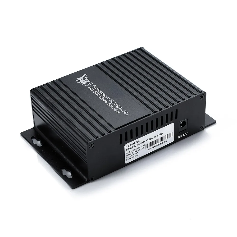 TBS2600V1 Professional HD SDI H.265 H.264 видеокодер для прямой трансляции с поддержкой протоколов HTTP UTP RTSP RTMP ONVIF|video encoder|h.265