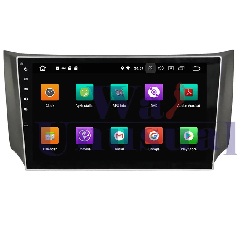 Wanuary Android 9 0 Автомобильный GPS навигатор для Nissan Sylphy 2012 2013 2014 2015 плеер авторадио два