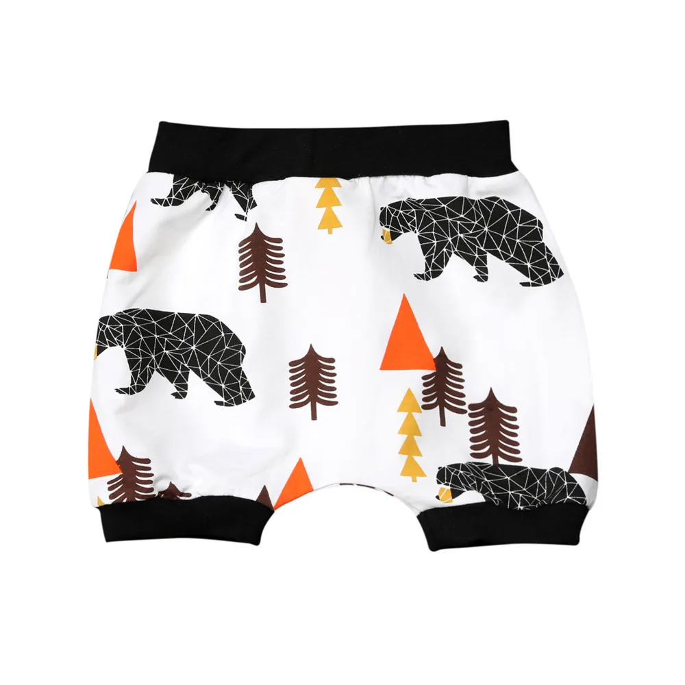 Новое поступление 2020 шорты с рисунками животных для маленьких мальчиков Летние