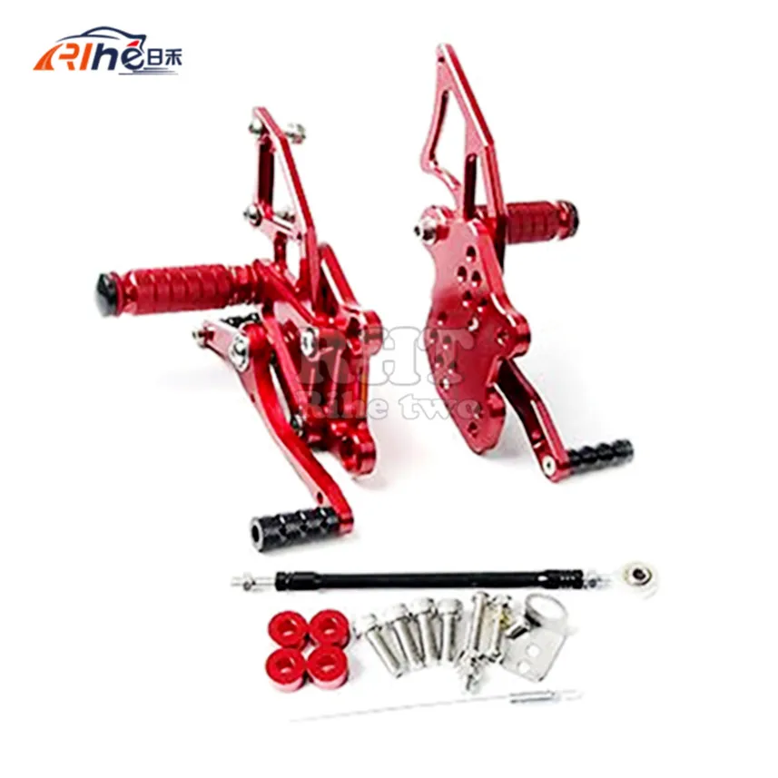 Аксессуары для мотоциклов Регулируемые подножки ног yamaha YZF R3 R25 R300 R250 YZF-R25 YZF-R3 13 14 15