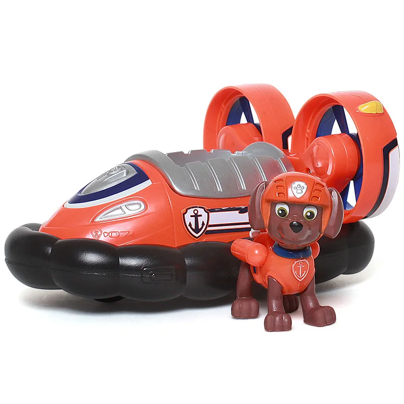 Paw Patrol собака Щенячий патруль автомобиль Patrulla фигурки Чейз Marshall Райдер литье под