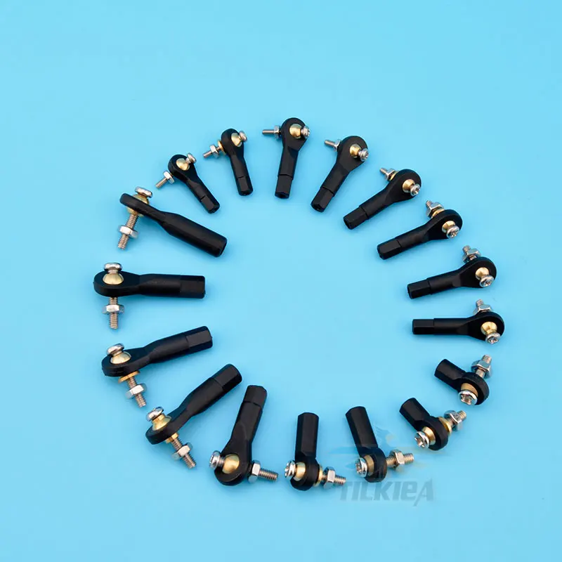 10PCS Plastic M2 M2.5 M3 Rod End / Ball Joint with Screw for RC Boat Airplane Car Truck Buggy Crawler | Игрушки и хобби