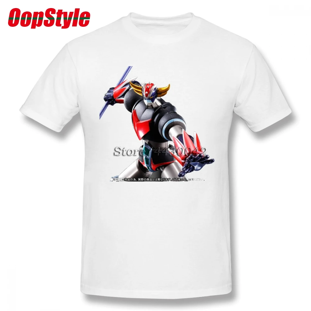 НЛО робот грендизер футболка для мужчин дропшиппинг Лето короткий рукав хлопок