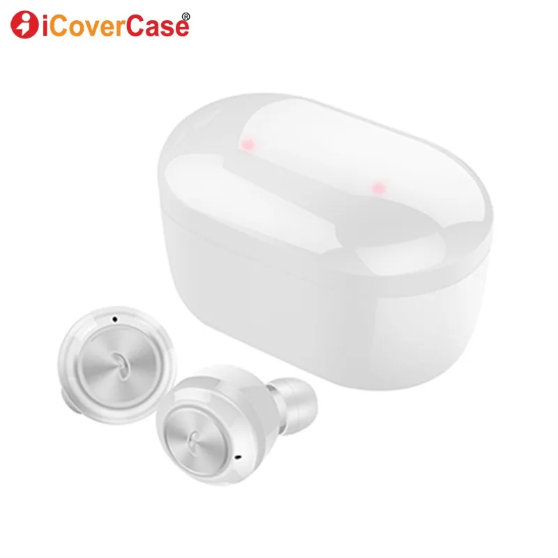 Белый Для Doogee BL5000 BL7000 BL9000 BL12000 Pro Y6 Max Shoot 2 Mix Lite T3 X9 Mini S60 Lite Bluetooth наушники беспроводные наушники - Цвет: Белый