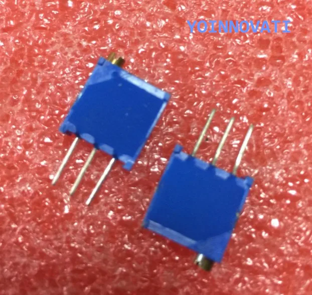 

50pcs/Lot 3296W-1-103LF 3296W 10K potentiometer,Variable Resistors