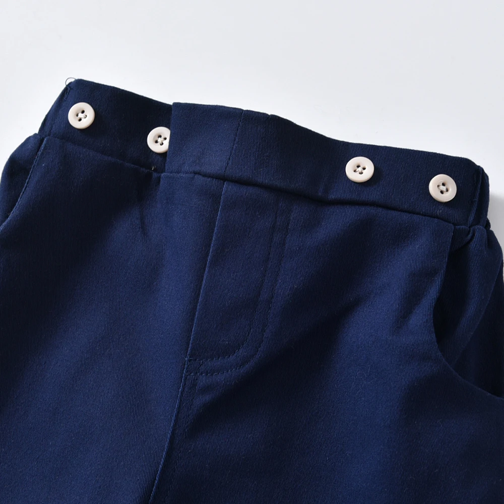 Solid Color Infant Baby Pants Toddler Kids Formal Casual Spring Cotton Straight Babies 6-24Months Trousers for Babysuit |