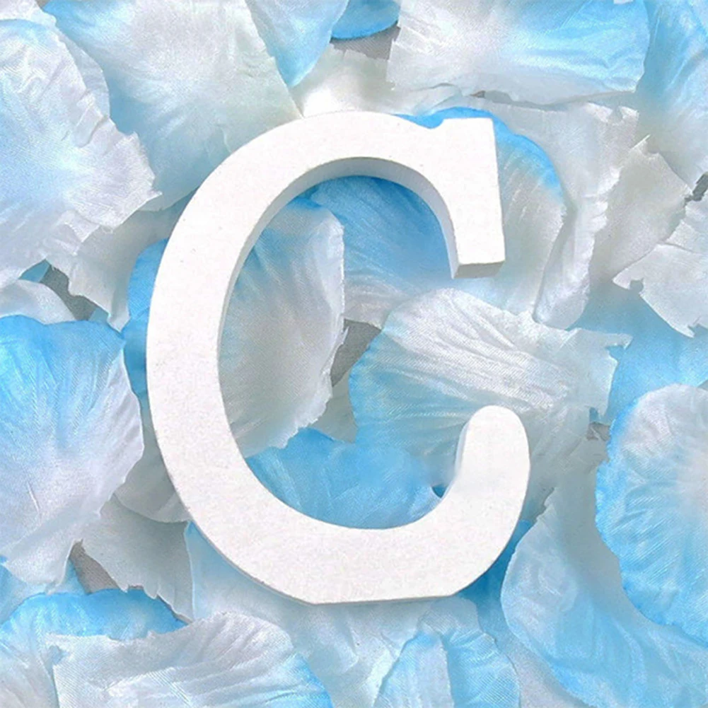 C 3D деревянные буквы letras decorativas персонализированное Имя Дизайн Искусство ремесло деревянные украшения letras de madera houten буквы - Цвет: C