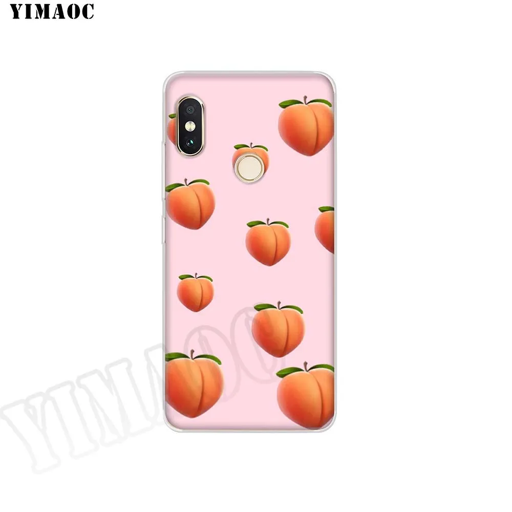 Мягкий силиконовый чехол YIMAOC персикового цвета для мальчиков POCOPHONE F1 Xiaomi Redmi Note 6 7