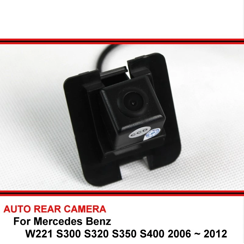 

For Mercedes Benz S250 S300 S320 S350 S400 2006-2012 Car Reverse Backup HD CCD Rearview Parking Rear View Camera Night Vision