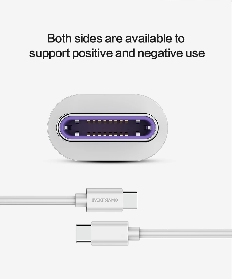 SmartDevil Тип C usb кабель 5A Быстрая зарядка кабель для huawei быстрый мобильный кабель для передачи данных Шнур для xiaomi redmi универсальный для samsung