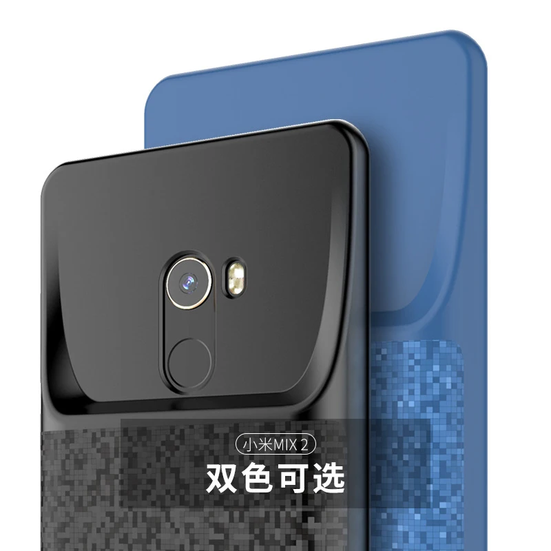 4700 мАч чехол для аккумулятора Xiaomi MIX 2 Чехол зарядного устройства телефона
