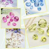 acrylic jumbo 30mm gemstone table scatter confetti diamonds wedding table deco 10pcs limited stock