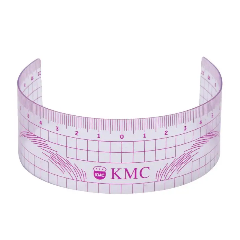 Microblading Reusable Plastic Tattoo Stencils Makeup Brow Measure Eyebrow Guide Ruler Permanent Tools Levert Dropship 2MY26 | Красота и