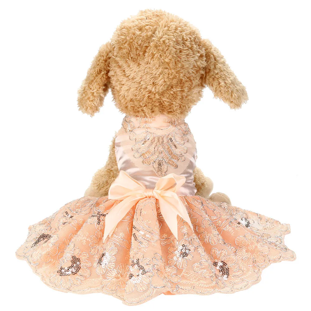 Transer Vestido Perro блестки кружевное платье с вышивкой Платье в стиле принцессы для