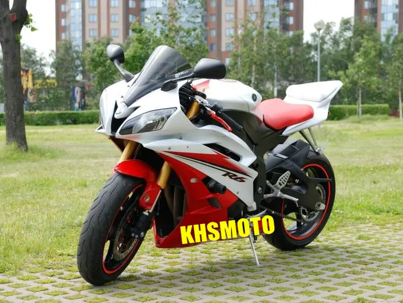 Комплект обтекателей под давлением для YAMAHA YZFR6 06 07 YZF R6 2006 2007 YZF600 красный | Полные комплекты обтекателей -32777987011