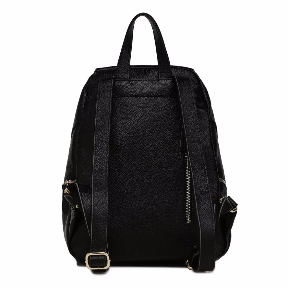 Женский рюкзак из натуральной кожи Классический дизайнерский с верхним слоем