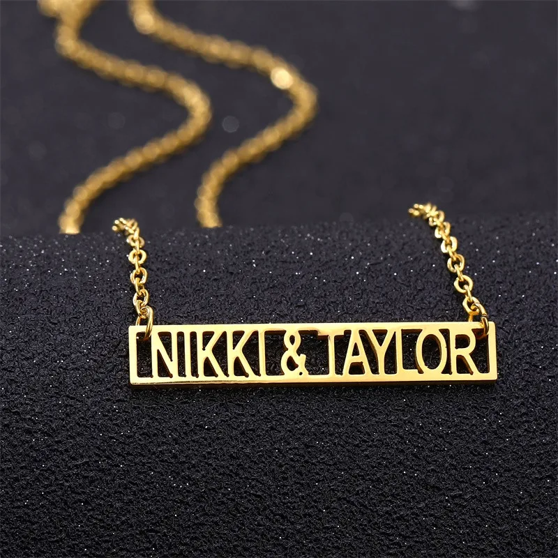 2020 модное ожерелье на заказ ювелирные изделия персонализированные именные