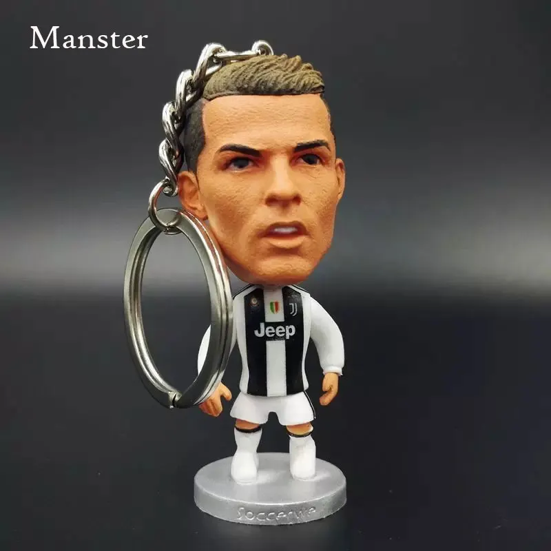 CR7 JU Новинка, модный спортивный брелок, автомобильный брелок, брелок для ключей, футбольный баскетбольный мяч, подвеска, брелок для любимого спортсмена, подарок - Цвет: CR7 JU