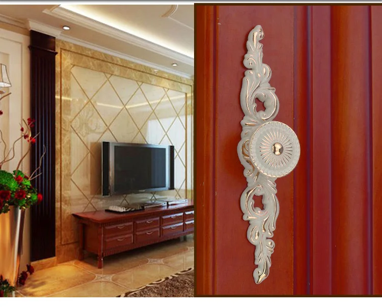 Европейские тянущиеся ручки потрепанный шикарный комод ручка для ящика белая