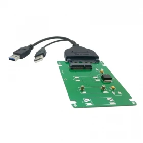 USB 3 0 для SATA 22pin 2 5 &quotжесткий диск и mSATA SSD до 7 мм 5&quot жесткий корпус белый|usb 3.0 to