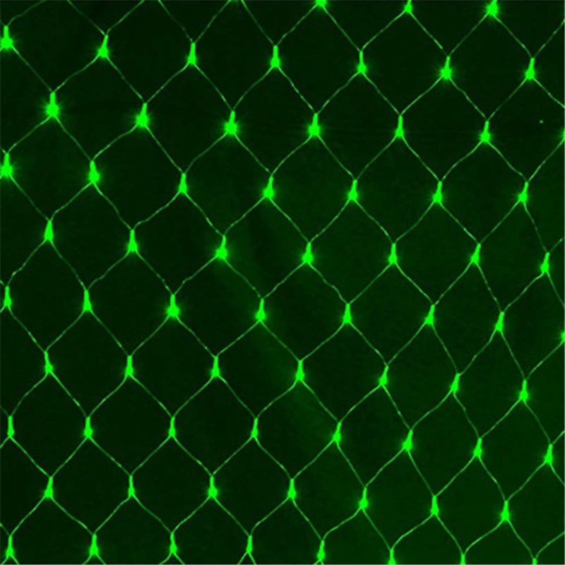 Светодиодный сетчатый светильник s большая наружная гирлянда Рождественский на