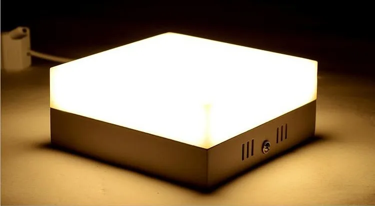 Без резки светодиодный потолочный светильник 24 Вт поверхностного монтажа