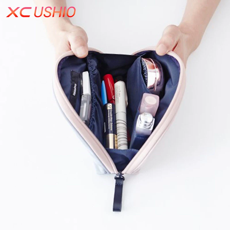 Модная Мини водонепроницаемая дорожная косметичка Маленькая женская органайзер