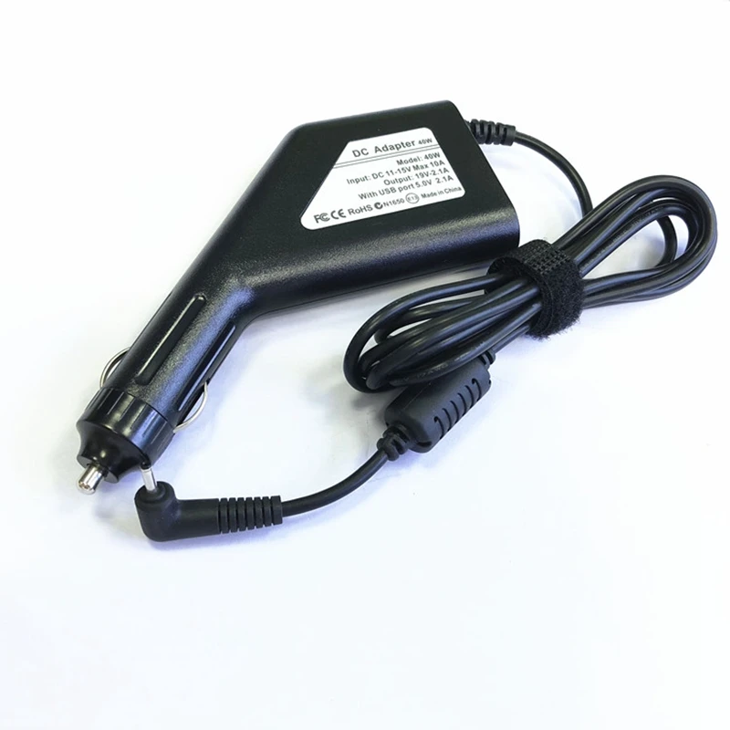 19V 2.1A 40W Ноутбук DC Автомобильное зарядное устройство адаптер для Asus Eee PC 1001HA 1001P 1001PX