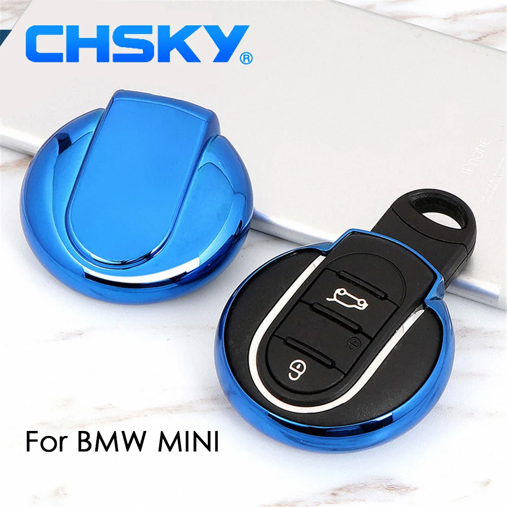 ТПУ чехол для автомобильного ключа CHSKY BMW MINI Cooper S R50 R53 F54 F55 F56 | Автомобили и