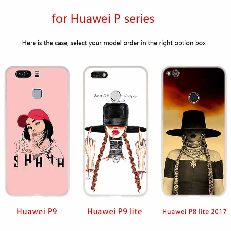 Новый мягкий силиконовый чехол MLLSE beyonce you slay из ТПУ для Huawei P50 P30 P40 P20 Pro P10 Lite P Smart Z