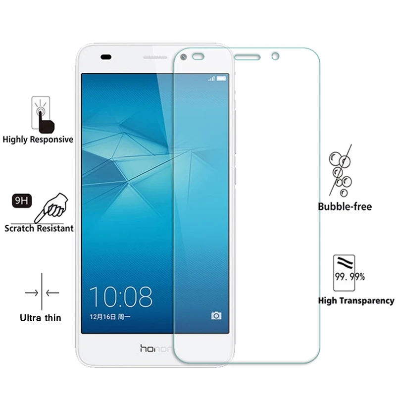 Закаленное стекло 9H для Huawei Honor 5C защита экрана усиленная Защитная пленка 7 Lite GT3