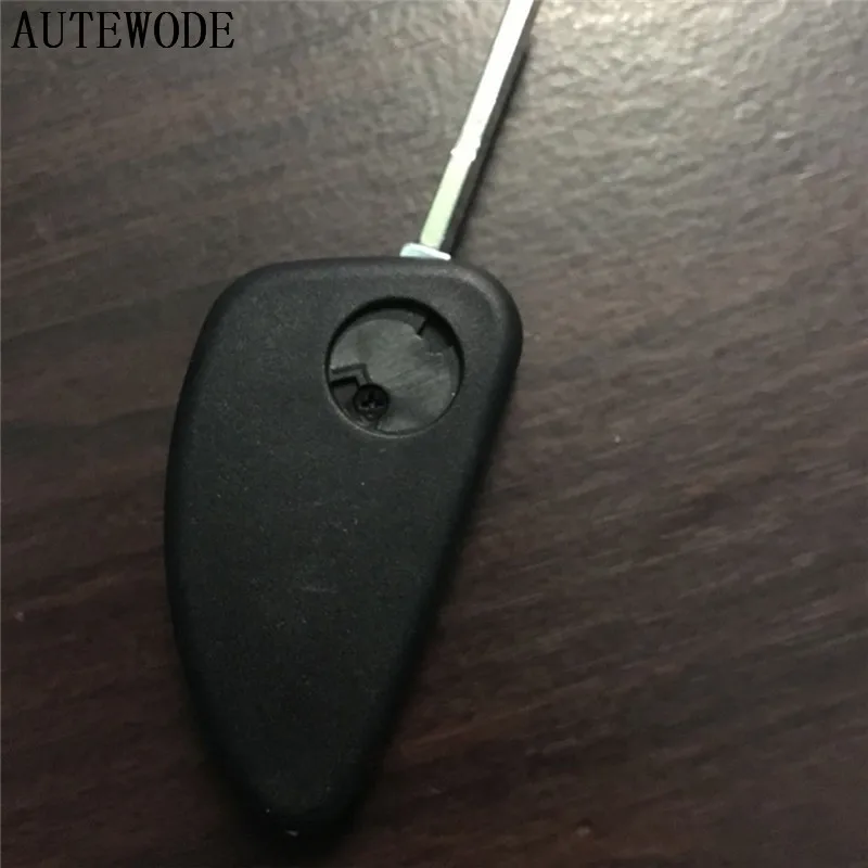 AUTEWODE автомобильный ключ оболочки для Alfa Romeo 147 156 GT 2 3 кнопки дистанционного автомобиля брелок крышка Uncut пустая головка для стержня чехол 1 шт