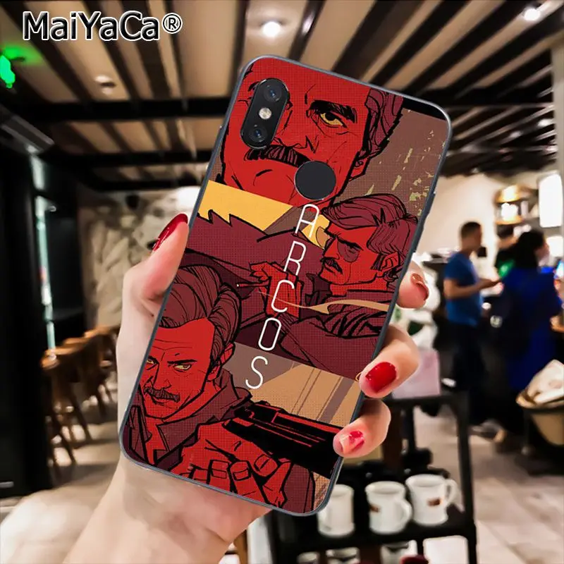 A10 MaiYaCa нарко ТВ серии Pablo escobar чехол для телефона с рисунком для Xiaomi Redmi8 4X 6A S2 7A 5A Redmi 5 5Plus Note5 7 Note8pro - Цвет: A10