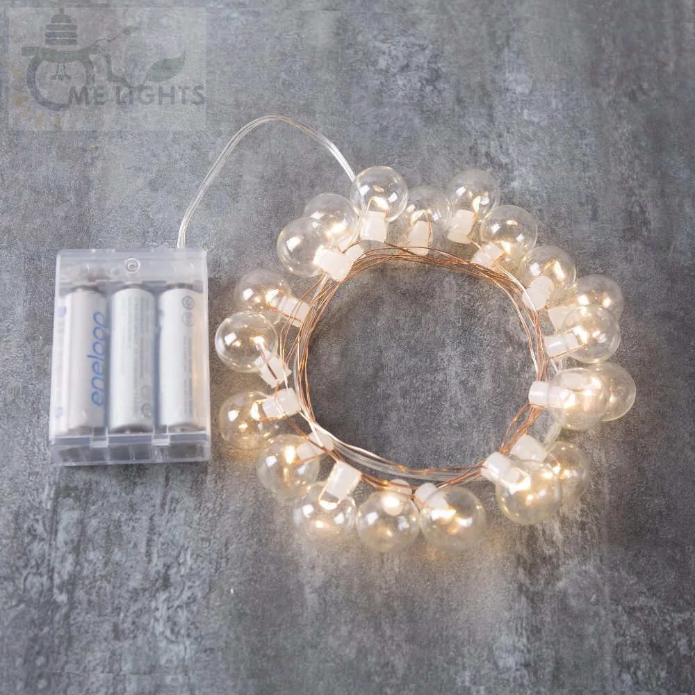 Гирлянда светодиодная с теплым белым/серебристым проводом|fairy lights warm white|fairy