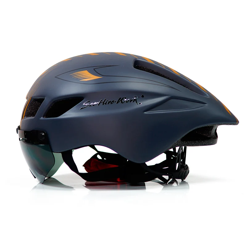 2020 в форме TT велосипедные шлемы с объективом шоссейные велосипеды MTB Aero-R1