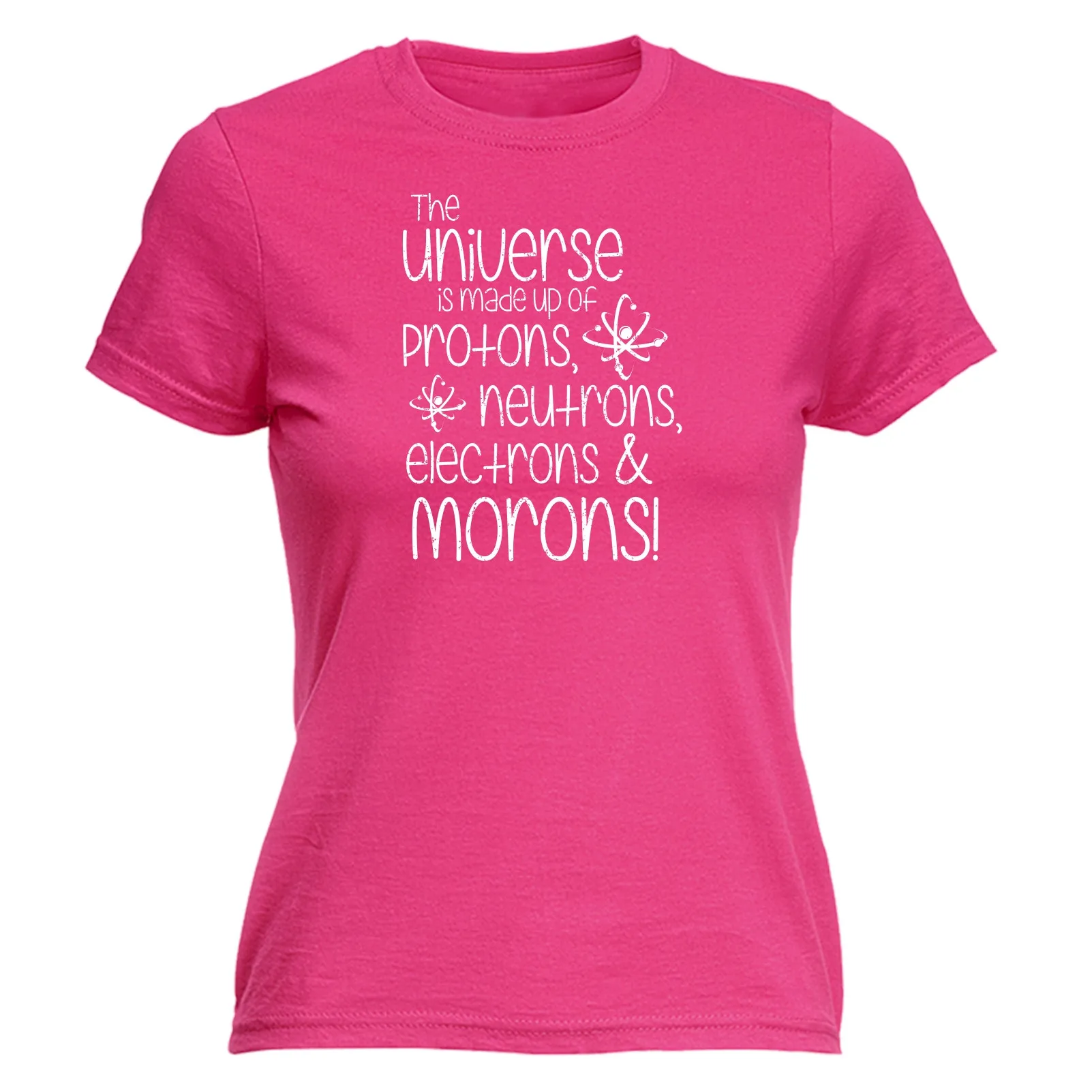 Universe Made Up of WOMENS T-SHIRT Mothers Day Science Chemistry Joke Funny Gift Printed Tops Hot Sales Tee T Shirts | Женская одежда