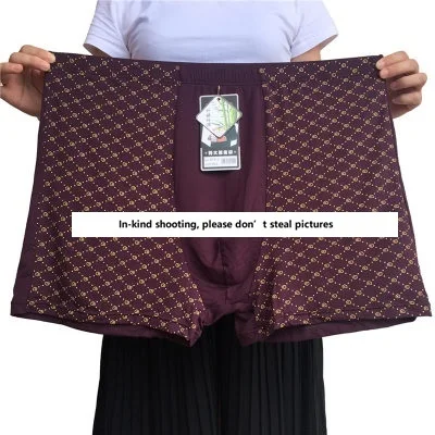 MFERLIER, мужские боксеры, большие размеры, плюс, большие размеры, 11XL, 9XL, бамбуковое волокно, нижнее белье, боксеры, эластичные кальсоны, свободные трусы - Цвет: picture color