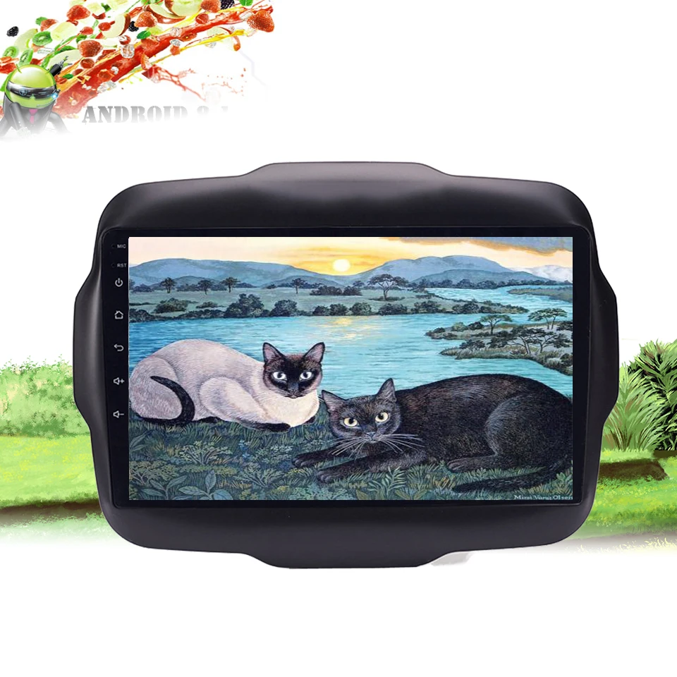 9 &quotIPS Octa Core 4G Android 10 0 2 Гб ОЗУ 32 ПЗУ RDS BT автомобильный DVD мультимедийный плеер