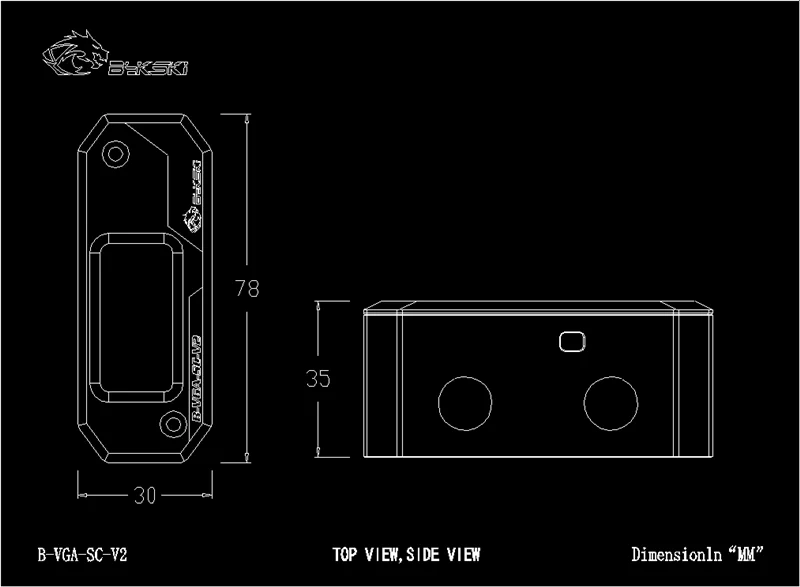 BYKSKI OLED цифровой дисплей измеритель температуры воды использовать для GPU Блок адаптер Добавить в радиатор G1/4 'термометр фитинг-датчик