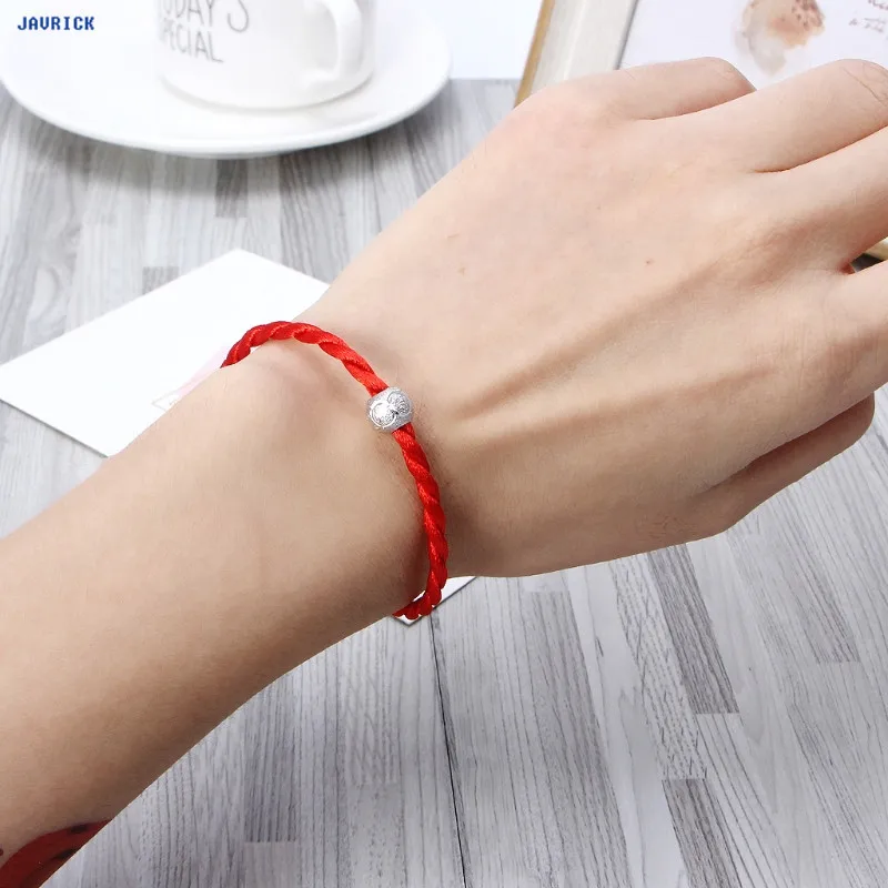 Kabbalah Red Rope String Bracelets Lucky Bead Tibetan Buddhist Jewelry | Украшения и аксессуары