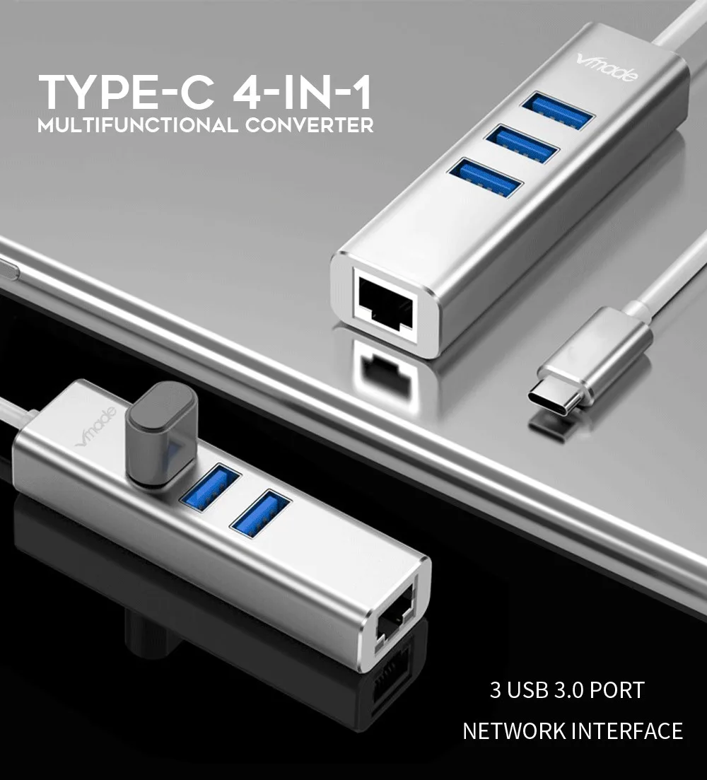 Usb-хаб USB Ethernet USB 3,0 2,0 в LAN концентратор для Xiaomi Mi Box 3/S Android ТВ приставка Ethernet адаптер Сетевая карта USB LAN
