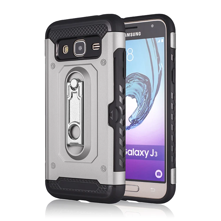 Чехол для Samsung Galaxy J3 2016 SM-j320f J320H j320 J310 j320FN противоударный мягкий чехол с подставкой